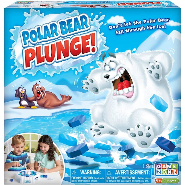 Game Zone Polar Bear Plunge! - Best Games for Ages 4 to 9 - US 3235