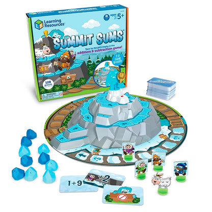 Summit Sums - Best Games for Ages 5 to 8 - Fat Brain Toys - US 7486