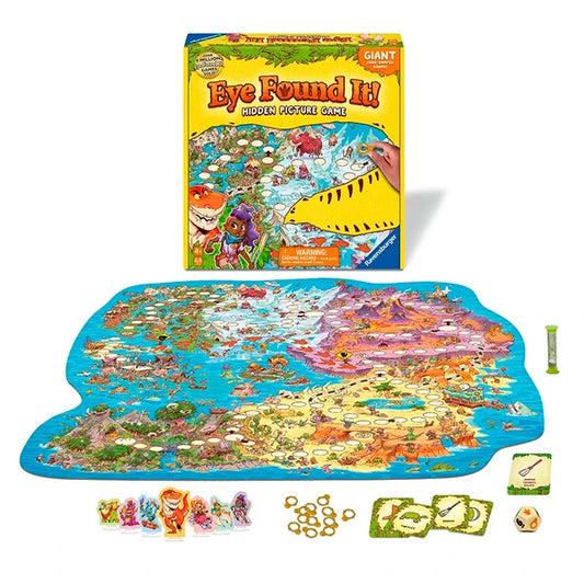 Eye Found It World of Dinosaurs Board Game - - Fat Brain Toys - US 2982