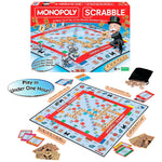 Monopoly Scrabble - Best Games for Ages 8 to 12 - Fat Brain Toys - US 9021