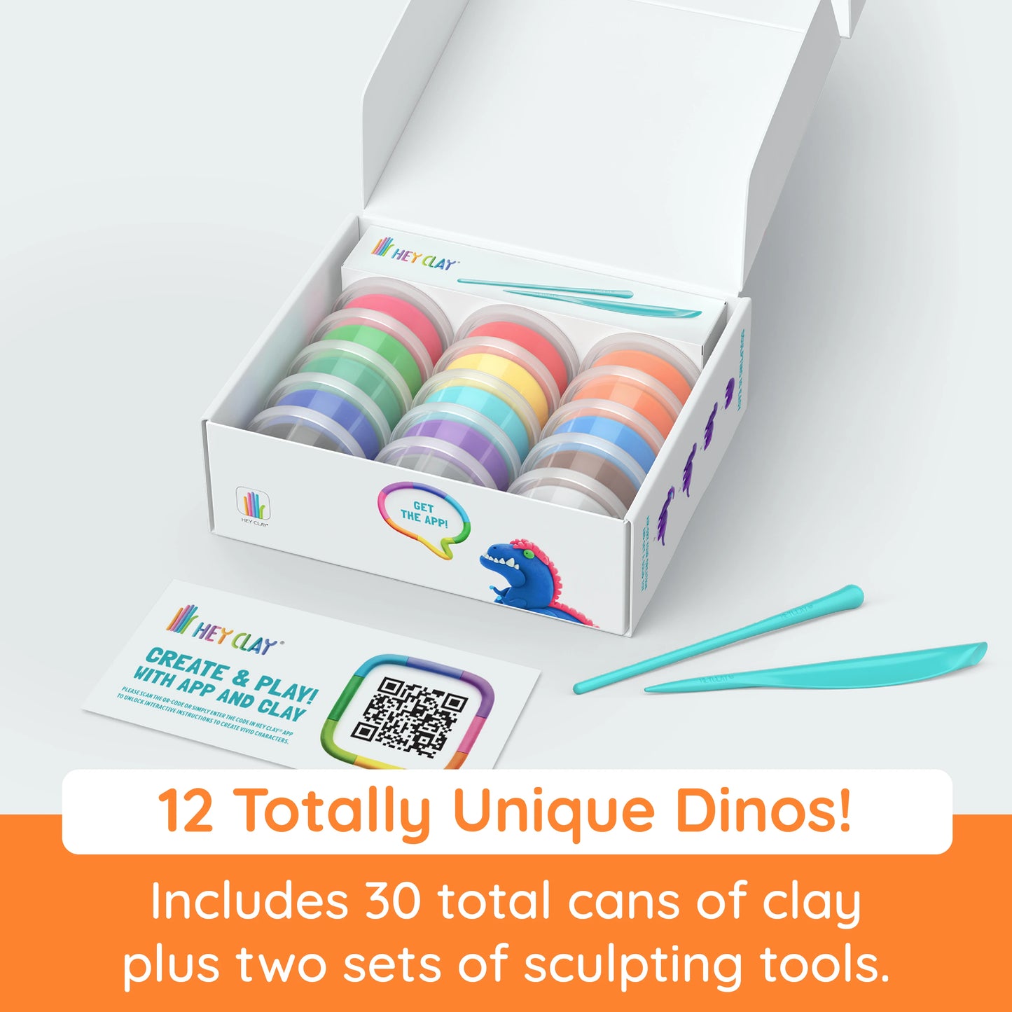 Hey Clay Dino Land Bundle - - Fat Brain Toys - US 0643