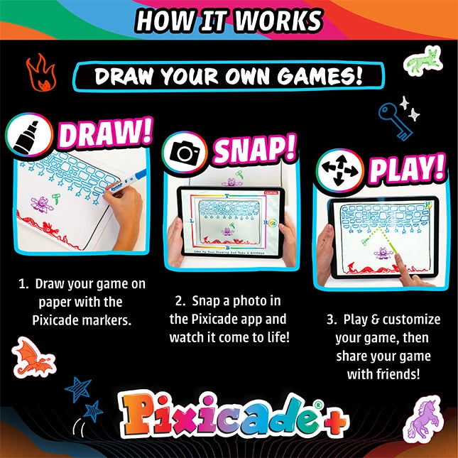Pixicade - Best Arts &amp; Crafts for Ages 6 to 12 - Fat Brain Toys - US 9856