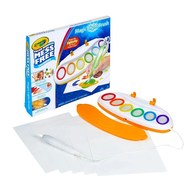 Crayola Color Wonder® Magic Light Brush - Best for Ages 3 to 6 - US 4593