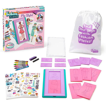Fashion Plates My Styles - Best Arts &amp; Crafts for Ages 6 to 7 - US 0776