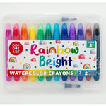 Watercolor Crayon Art Rainbow Bright - Best for Ages 3 to 11 - US 5640