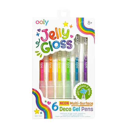 Jelly Gloss Neon Multi-Surface Deco Gel Pens - Best for Ages 8 to 12 - US 6255