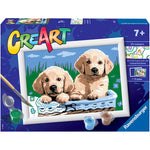 CreArt Cute Puppies - 5 x 7 - Best Arts &amp; Crafts for Ages 8 to 12 - US 7053