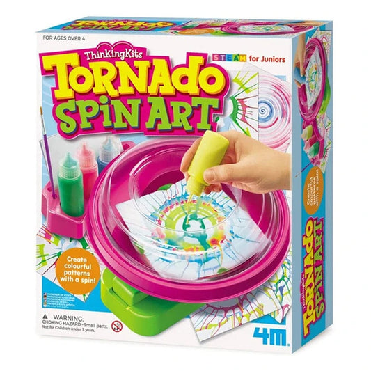 4M Tornado Spin Art Thinking Kit - Best Arts &amp; Crafts for Ages 5 to 7 - US 1767