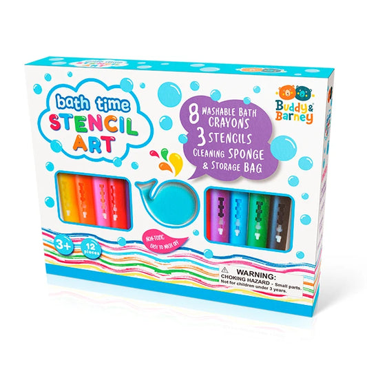 Bath Time Stencil Art Set - Best Arts &amp; Crafts for Ages 3 to 6 - US 7679
