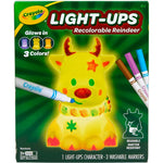 Crayola Light-Ups - Recolorable Mini Reindeer - Best for Ages 4 to 8 - US 2331