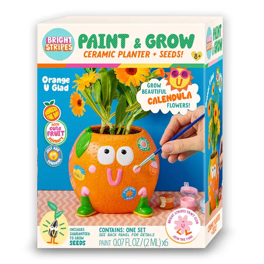 Paint &amp; Grow - Orange - Best Arts &amp; Crafts for Ages 8 to 12 - US 7187