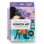 Mix &amp; Match Scratch Art Coloring Flip Book - Fairytale Magic - US 4399