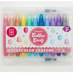 Watercolor Crayon Art Cotton Candy - Best for Ages 3 to 11 - US 8583