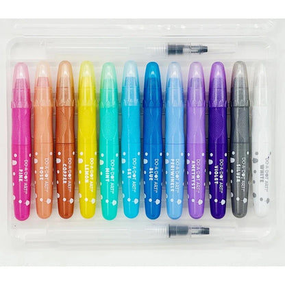 Watercolor Crayon Art Cotton Candy - Best for Ages 3 to 11 - US 8583