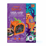 Box CanDIY Totally Spooky Pumpkin Lantern Scratch Art Set - US 2414