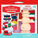 Works of Ahhh Snowman Wood Paint Set - Best for Ages 4 to 9 - US 2842