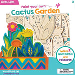 Works of Ahhh Paint Your Own Cactus Garden - Best for Ages 6 to 11 - US 1234