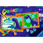 CreArt Jr. Land of the Dinosaurs - 2 Images - Best for Ages 5 to 10 - US 4743