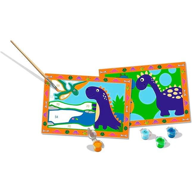 CreArt Jr. Land of the Dinosaurs - 2 Images - Best for Ages 5 to 10 - US 4743