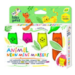 Animal Neon Mini Markers - - Fat Brain Toys - US 5489