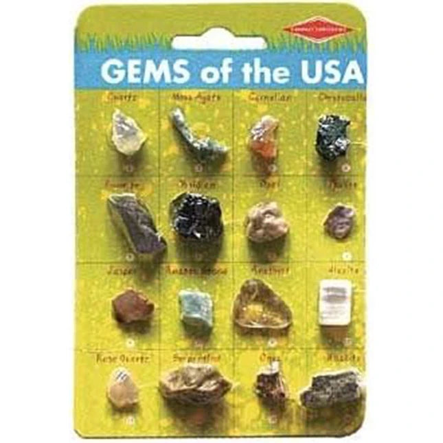 Gems of the USA - Hand-Sized Collection - Best for Ages 3 to 10 - US 1139