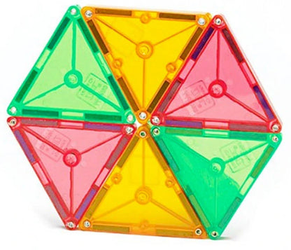 Magna-Tiles Clear Colors 100 pc Set - Best for Ages 4 to 11 - US 9933