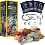 National Geographic Rock Tumbler Refill Pack - Jasper Mix - US 7399