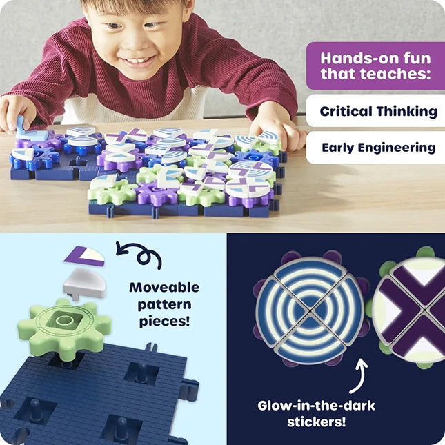 Gears Gears Gears Glowing PatternGears - Best for Ages 4 to 7 - US 5886