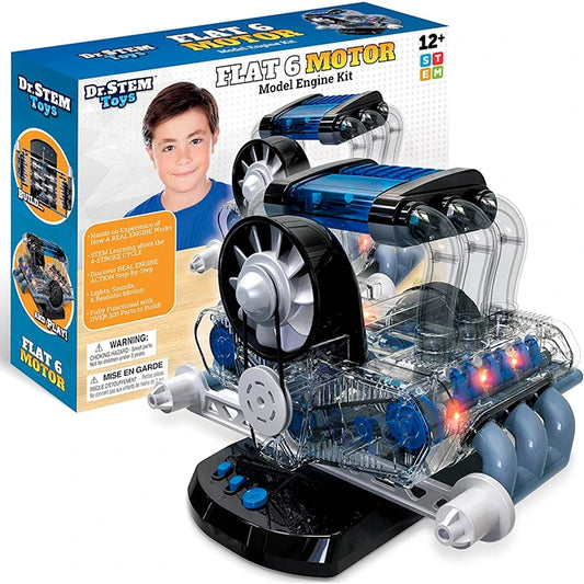 Dr. STEM Toys Flat 6 Motor - - Fat Brain Toys - US 3730
