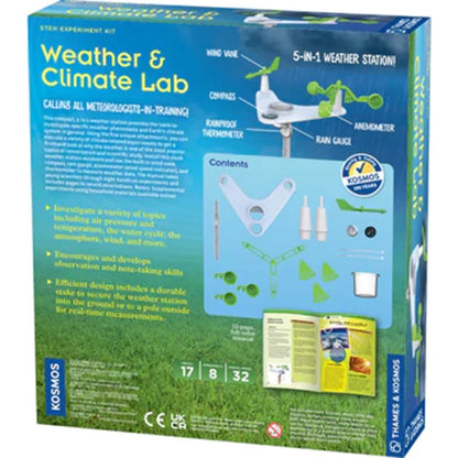 Weather &amp; Climate Lab - Best Maker &amp; DIY Kits for Ages 4 to 12 - US 4090