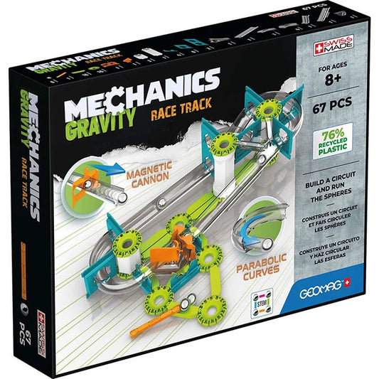 Geomag Mechanics Gravity Race Track - 67 pc - Best for Ages 8 to 9 - US 1600