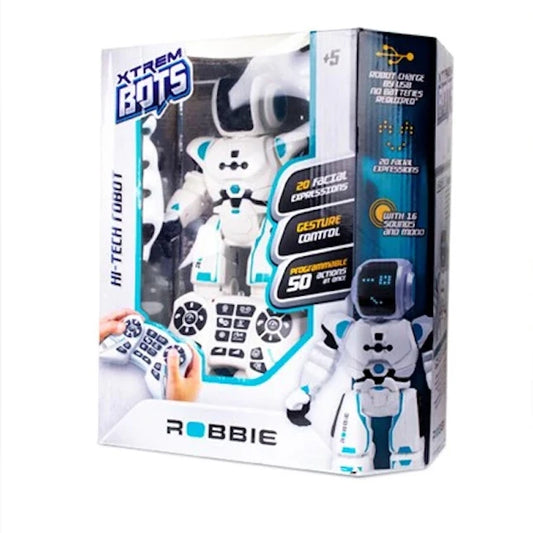 Xtrem Bots Robbie Bot 2.0 - Best RC &amp; Electronics for Ages 5 to 7 - US 8570