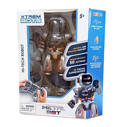 Xtrem Bots Metal Bot - Best for Ages 5 to 10 - US 4958