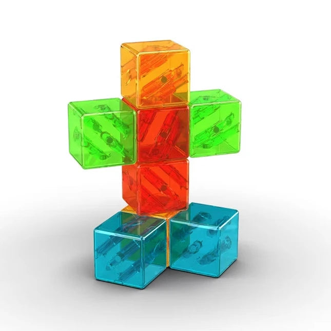 Geomag Magnetic Blocks Gems - 8 pcs - Best for Ages 1 to 5 - US 0829