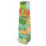 Scratch Europe Jumbo Stacking Tower - Savanna - Best for Ages 1 to 3 - US 8254