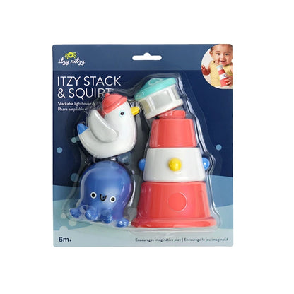 Bath Nautical Stack Set - Best Baby Toys &amp; Gifts for Ages 1 to 2 - US 0946