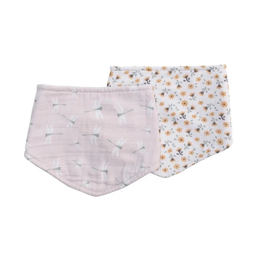 2 Pack Muslin Bandana Bibs - - Fat Brain Toys - US 4490