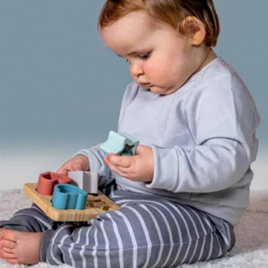 Simply Silicone Bamboo Sorter - Best Baby Toys &amp; Gifts for Babies - US 3729