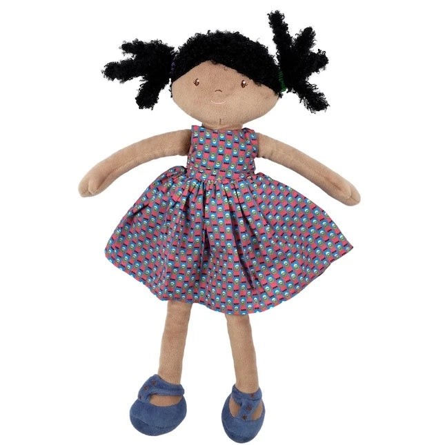 Leota Doll in Printed Dress - 16.5 inch - - Fat Brain Toys - US 1216