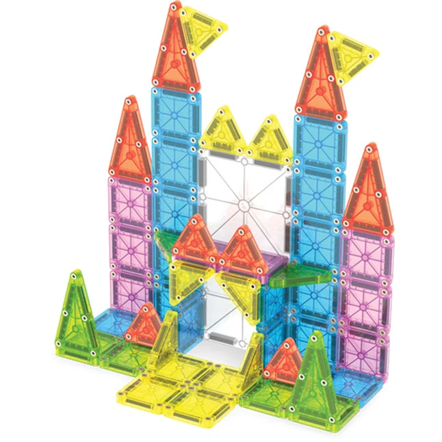 Magna-Tiles Travel Set Deluxe - 55 pc - Best for Ages 3 to 9 - US 7290