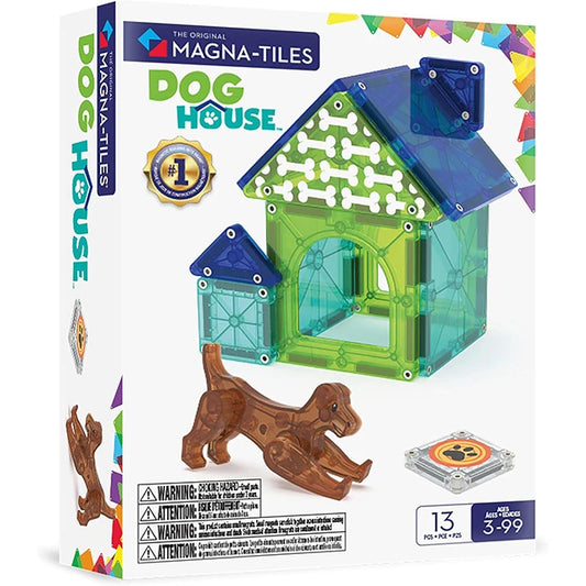 Magna-Tiles Dog House - Best Building &amp; Construction for Ages 3 to 8 - US 4236