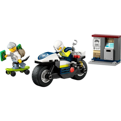 LEGO City - Police Motorcycle Chase - Best for Ages 4 to 7 - US 1942