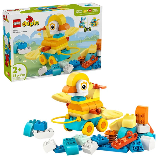 LEGO DUPLO - 3 in1 Animals on Wheels - Best for Ages 2 to 4 - US 2370