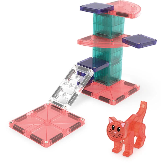 Magna-Tiles Cat Tree - 13 pc - Best for Ages 3 to 8 - US 9569
