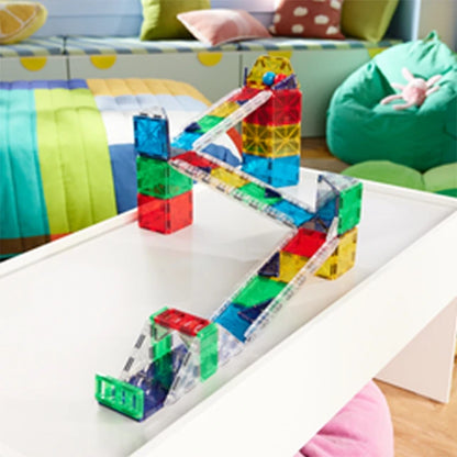 Magna-Tiles Rail Racers Deluxe - 90 pc - Best for Ages 3 to 8 - US 8684