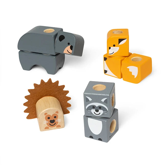 Blockables Woodland Creatures - - Fat Brain Toys - US 3029