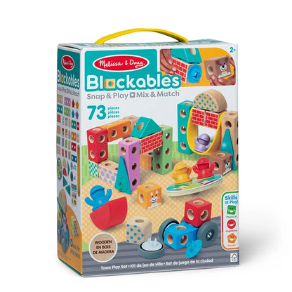 Blockables Town Play Set - - Fat Brain Toys - US 5060