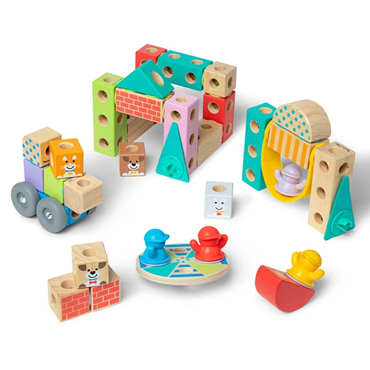 Blockables Town Play Set - - Fat Brain Toys - US 5060