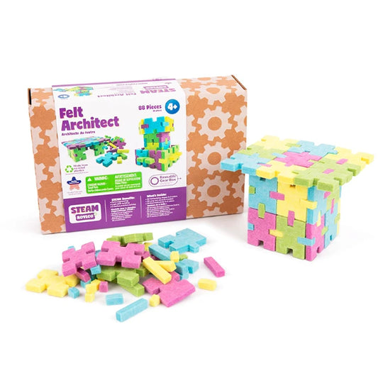STEAM Felt Architect - - Fat Brain Toys - US 3427