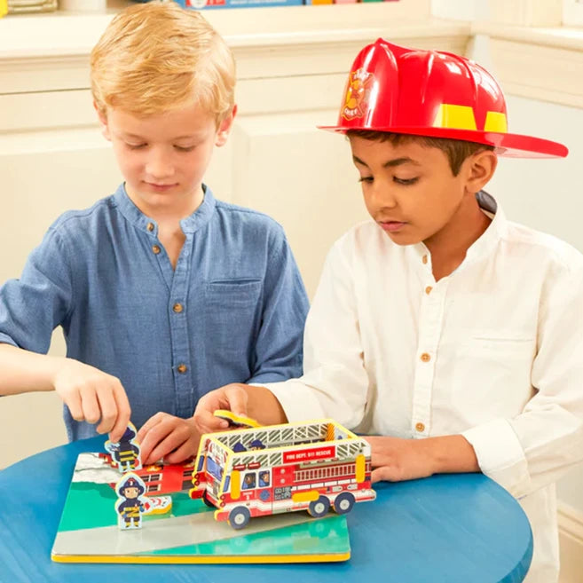 Fire Truck Play Puzzle - - Fat Brain Toys - US 5889